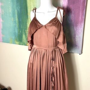Brown long dress | Banana Republic | 2P